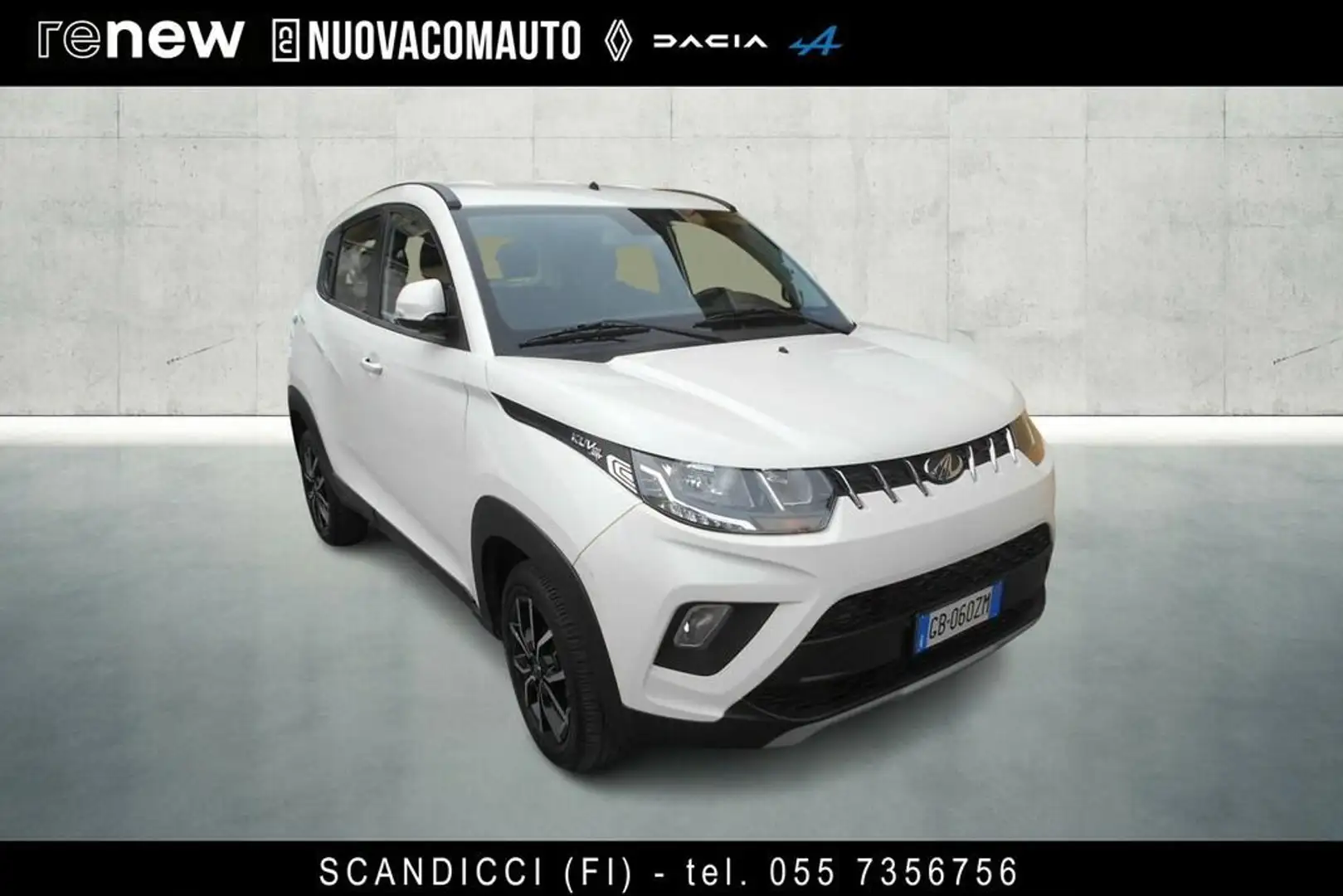 Mahindra KUV100 1.2 K8 my20 Weiß - 2