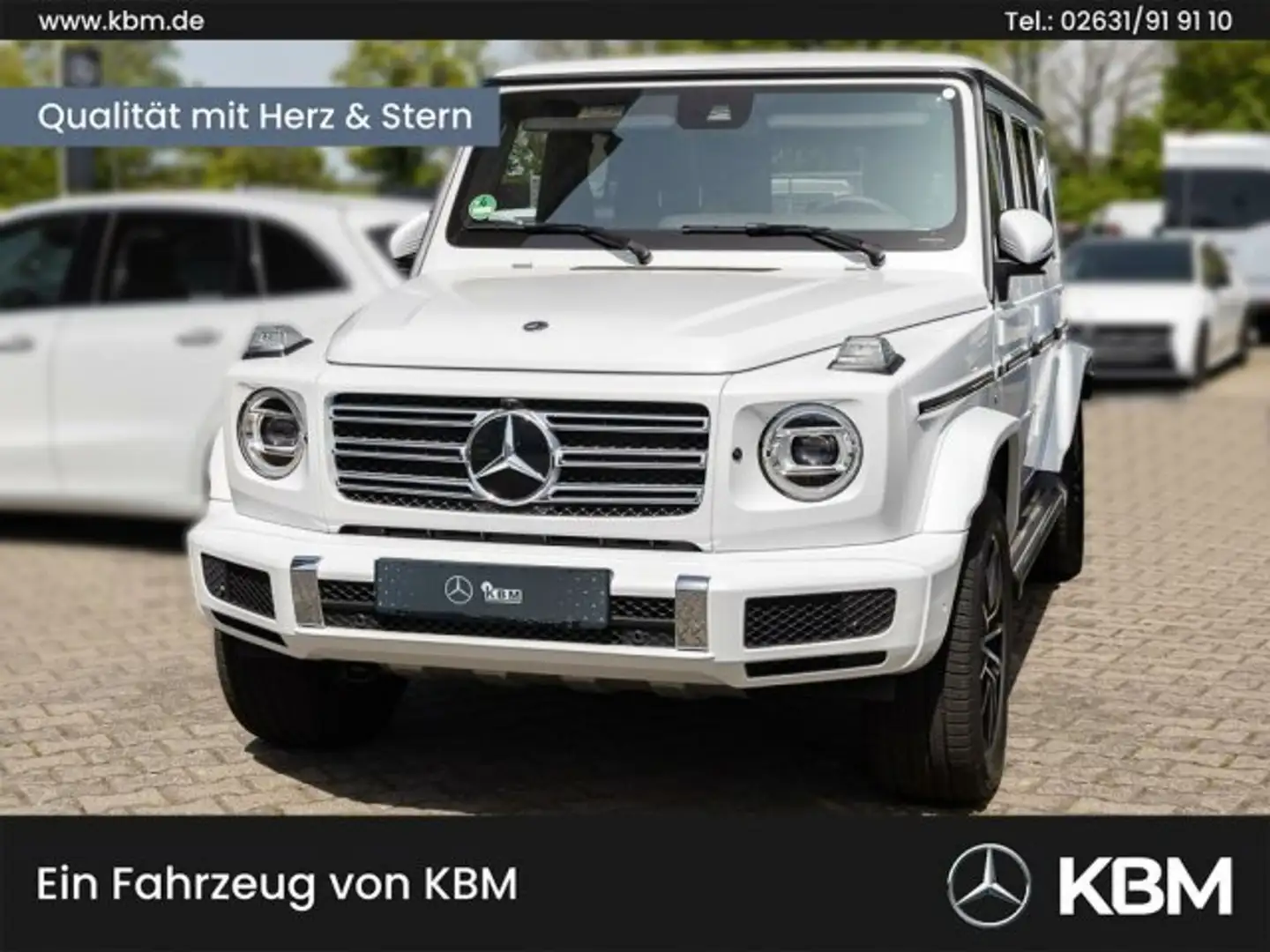 Mercedes-Benz G 500 G 500 FINAL-EDITION°WHITE°V8°FOND-ENT°AHK°MANU° Weiß - 1