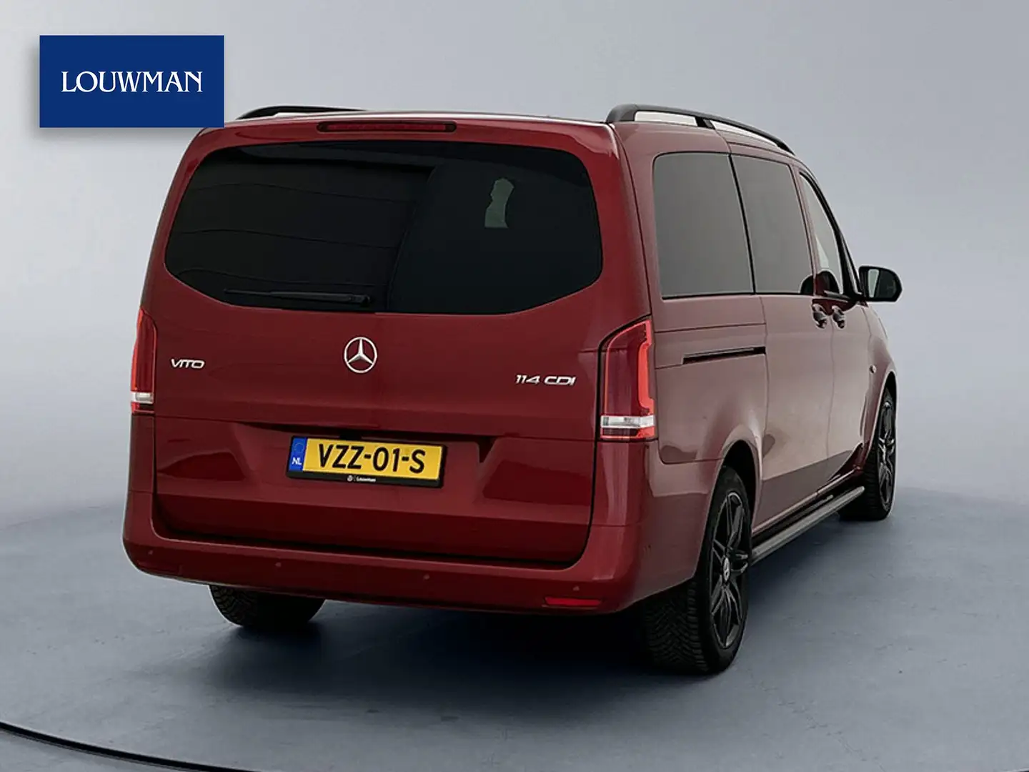 Mercedes-Benz Vito 114CDI 136PK L2 Automaat Dubbele Cabine | Lederen Rot - 2