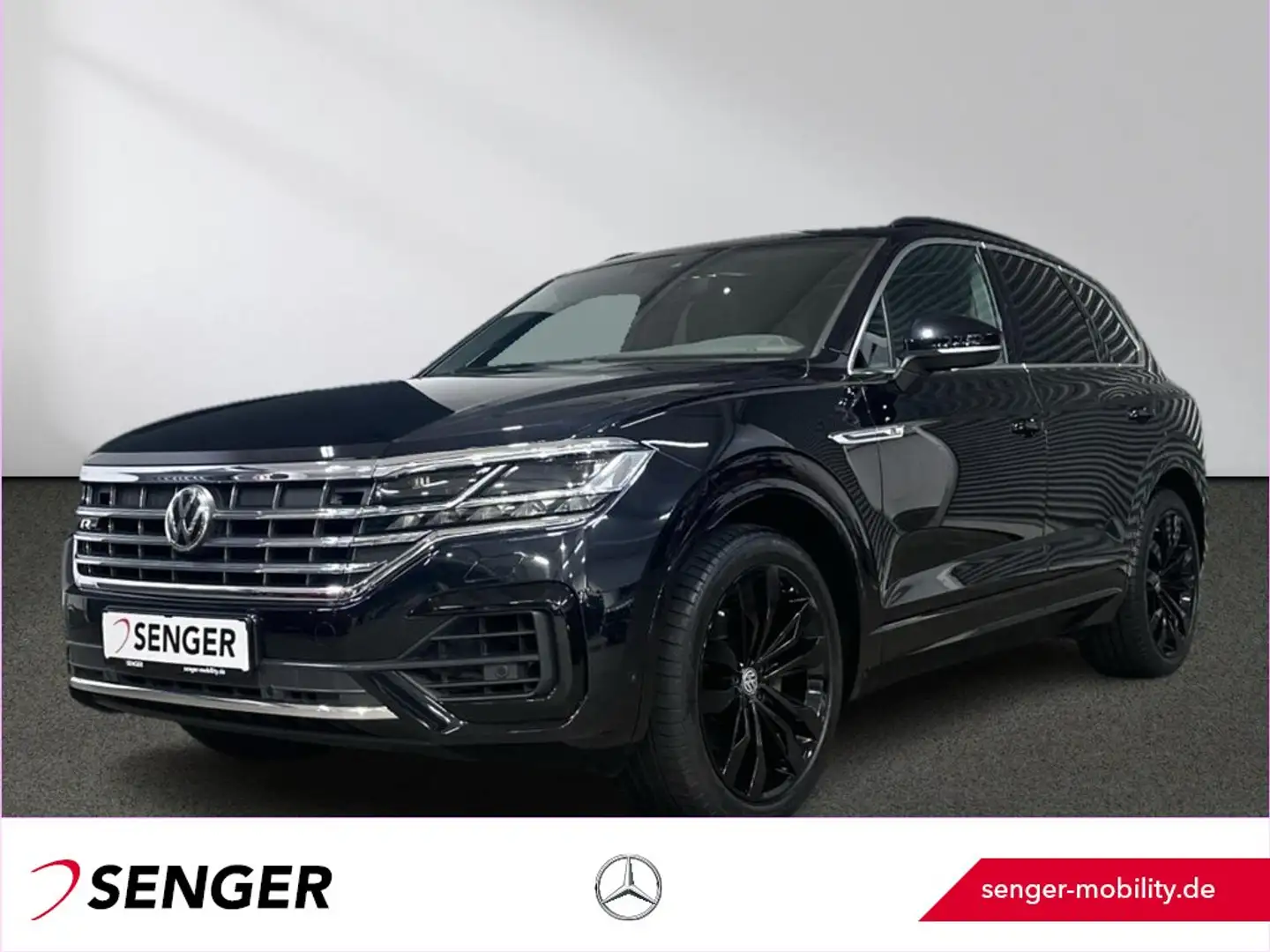 Volkswagen Touareg R-Line 4Motion Panorama IQ-Matrix AHK Schwarz - 1