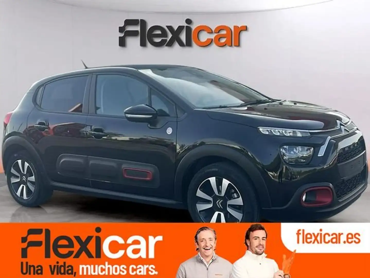 Citroen C3 PureTech+60KW+%2883CV%29+C-Series Negro - 1