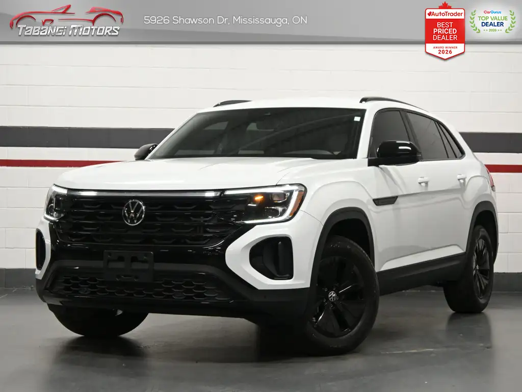 2025 Volkswagen Atlas Cross Sport Comfortline Leather Cooled Seats Adaptive Cruise