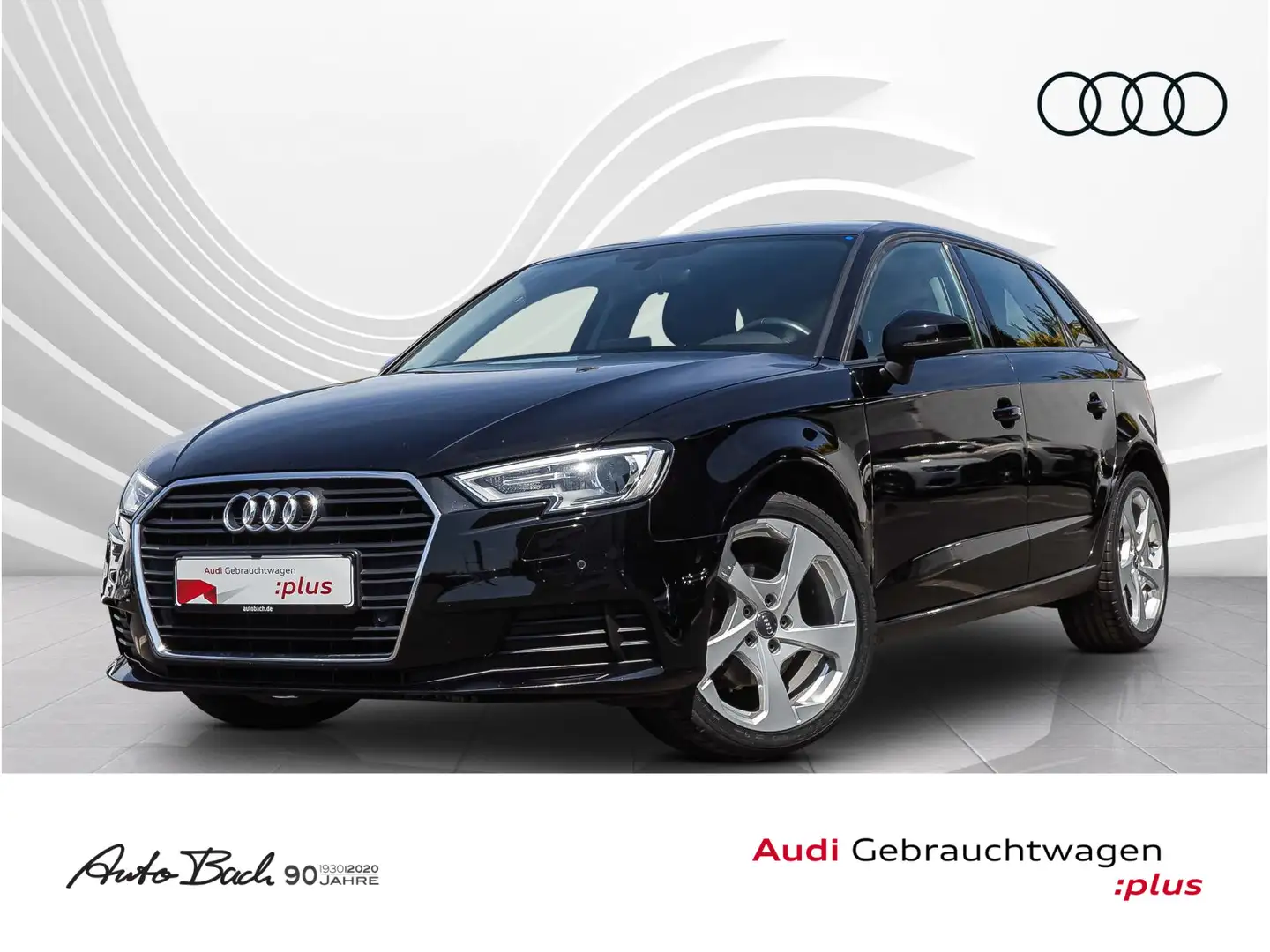 Audi A3 1.5 TFSI Navi EPH Plus 18' Sitzhzg Negro - 1