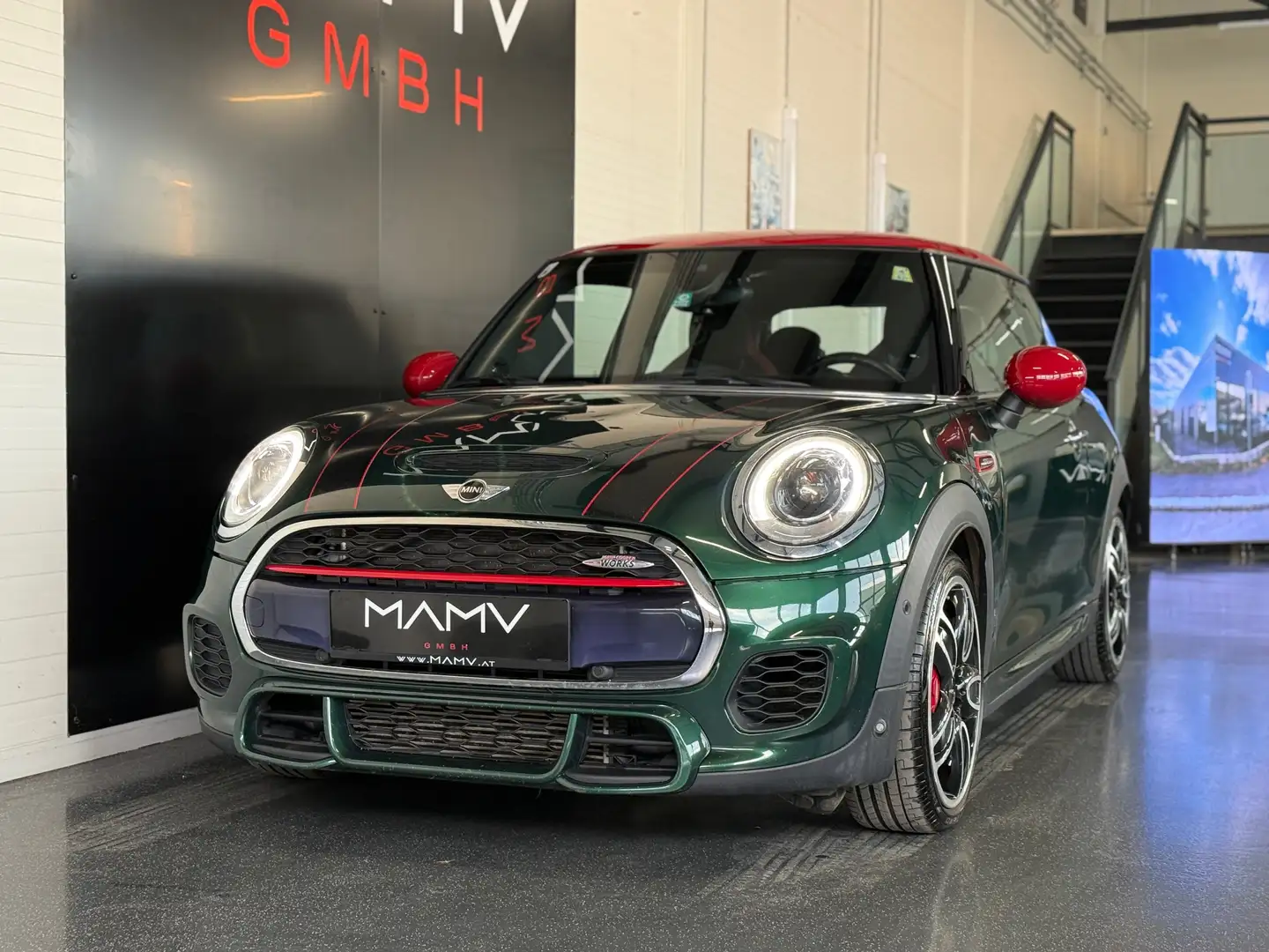 MINI John Cooper Works top Ausstattung tausch Finanzierung Grün - 1