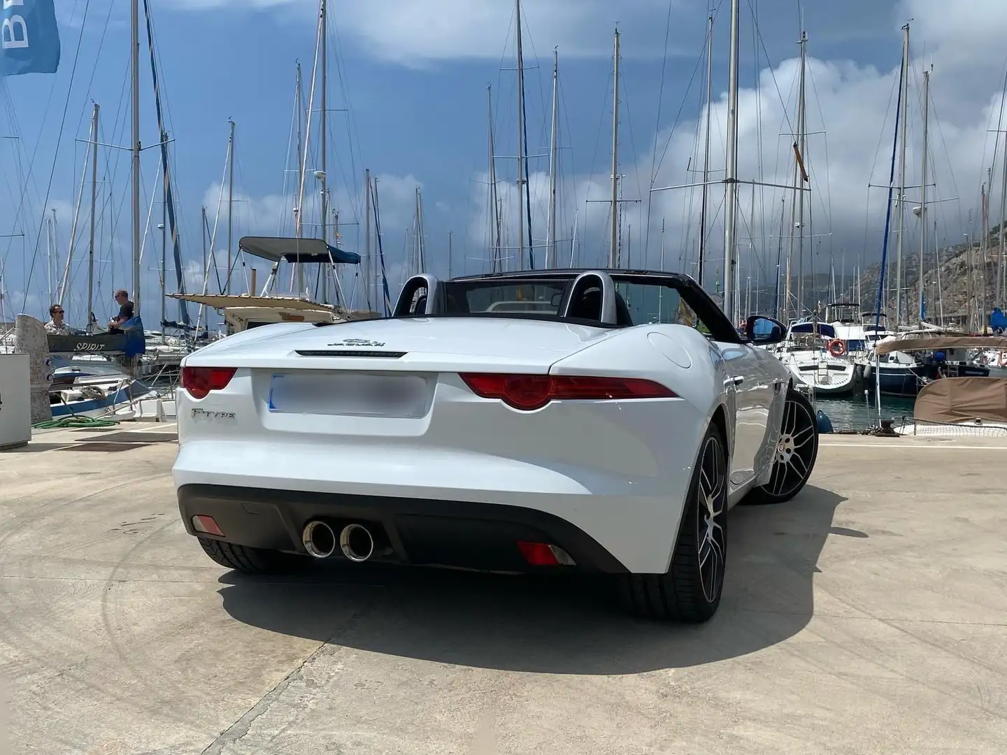 Jaguar F-Type F-Type Convertible 3.0 V6 Aut. 340 Blanco - 2