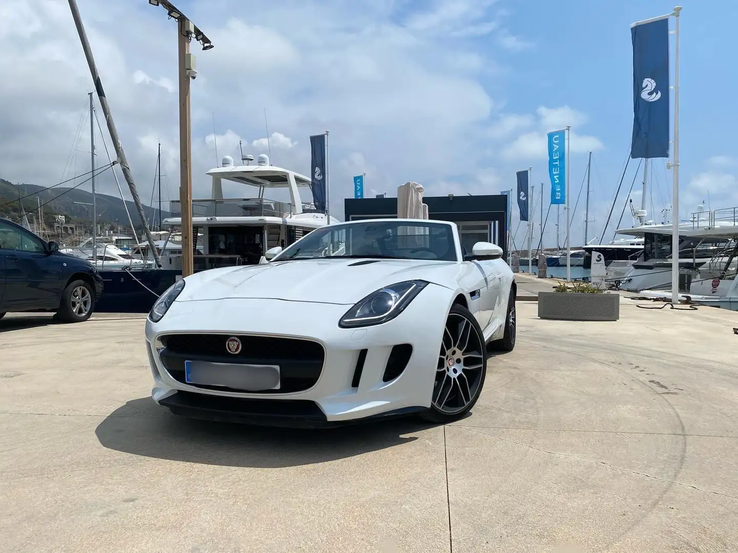 Jaguar F-Type F-Type Convertible 3.0 V6 Aut. 340 Blanco - 1