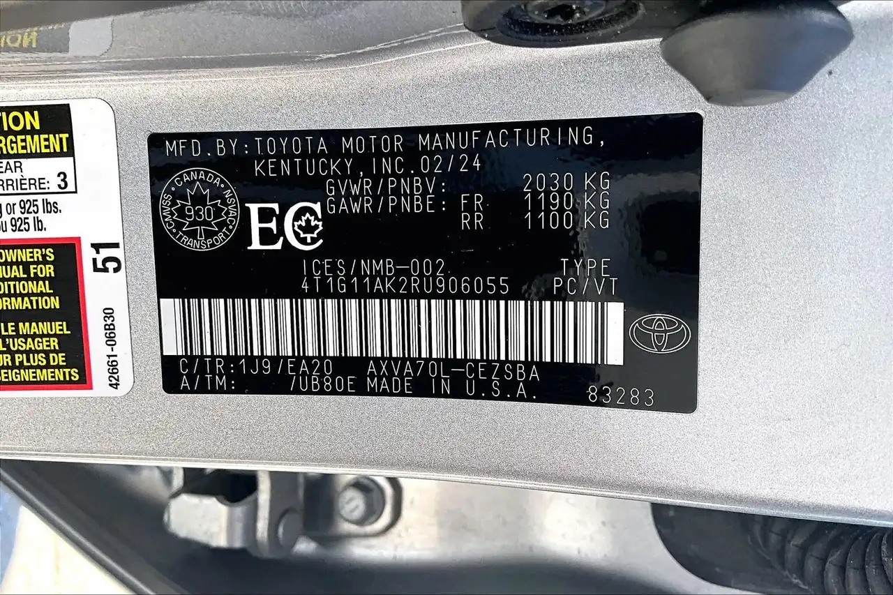 Toyota Camry снимка Toyota Camry