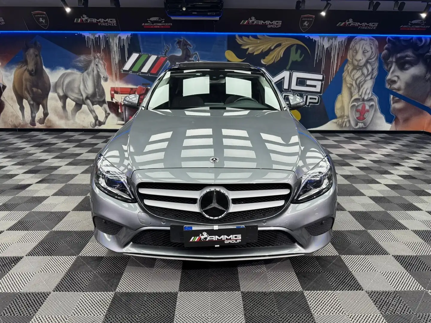 Mercedes-Benz C 220 C 220 d 4Matic Auto Sport Gris - 2