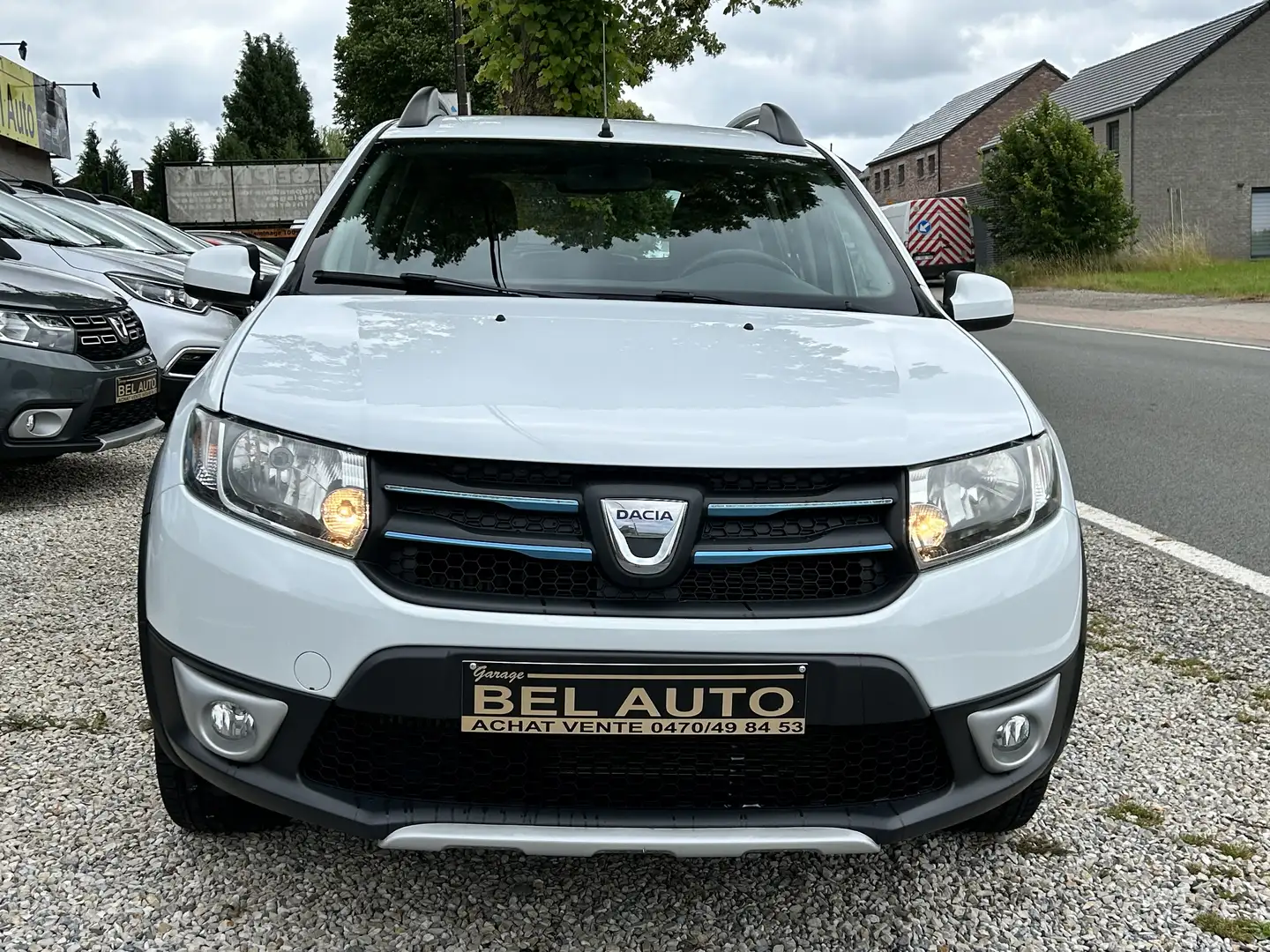 Dacia Sandero Sandero Stepway 0.9 TCe -Gps-Clim-Cruise-1An garnt Blanc - 2