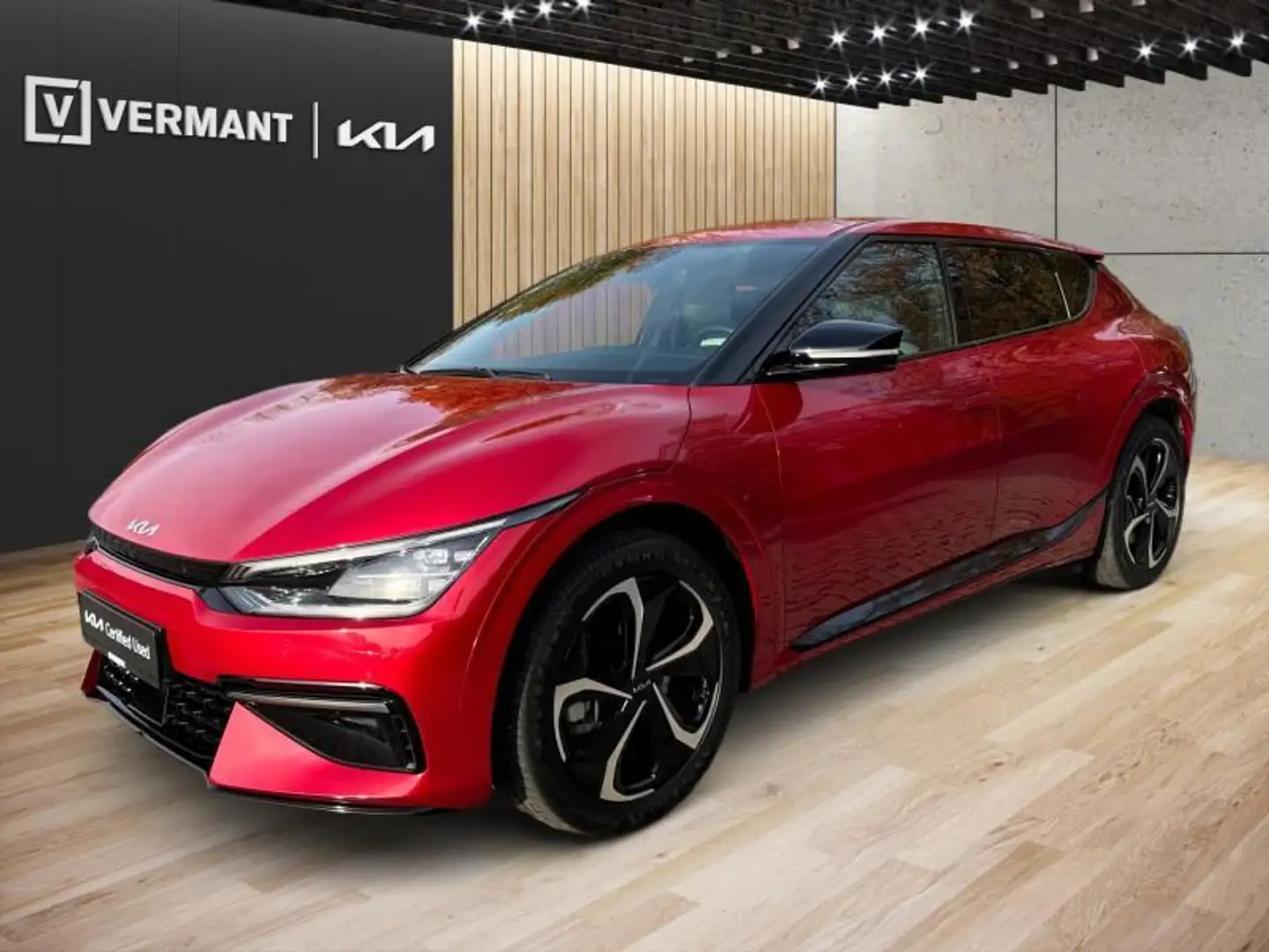 Kia EV6 77,4 kWh GT-Line RWD Rouge - 1