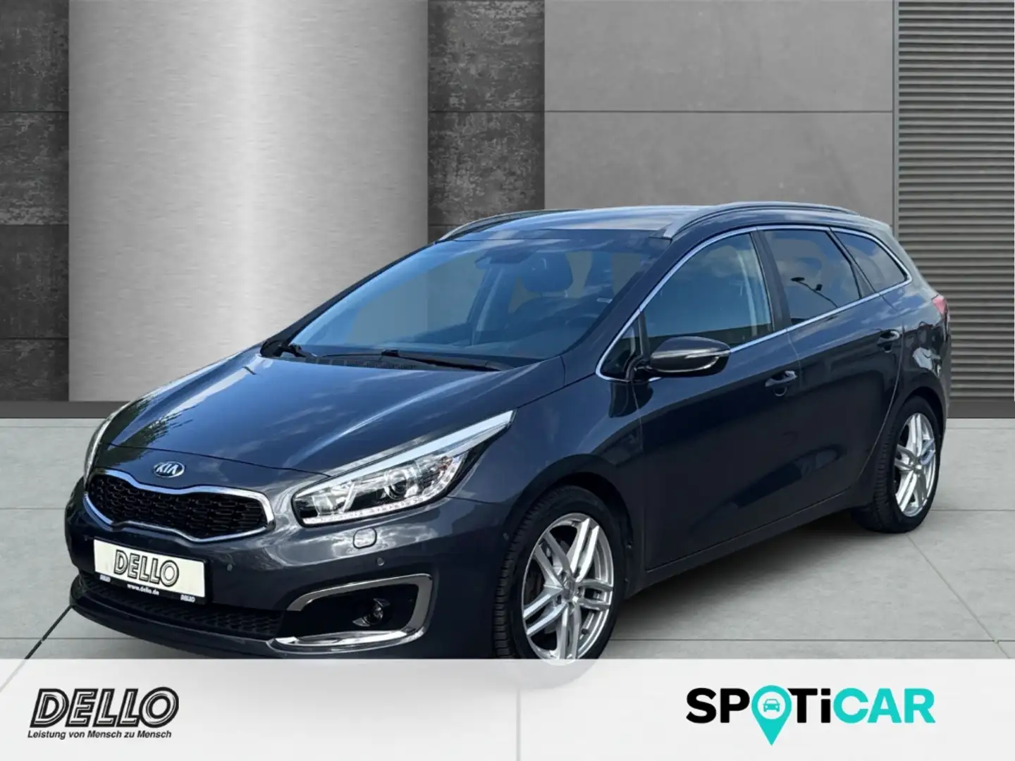 Kia Ceed SW / cee'd SW Spirit 1.6 CRDI Techno-Paket Performance Paket El. Gris - 1