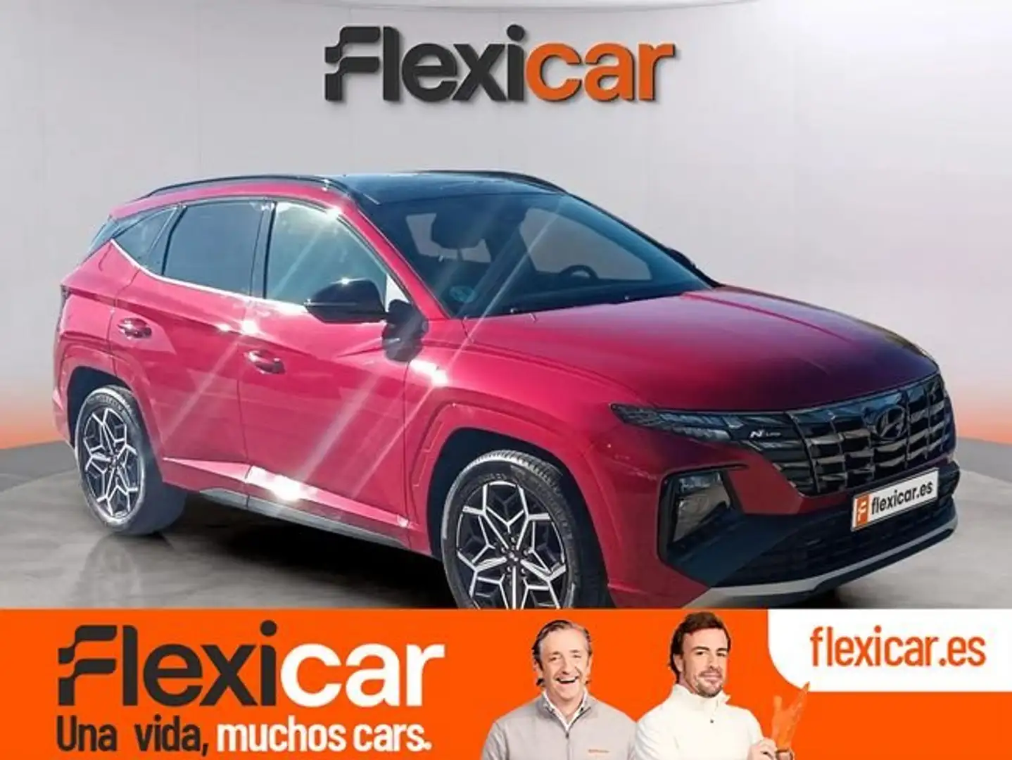 Hyundai TUCSON 1.6 TGDI HEV Nline Sky AT Rouge - 1