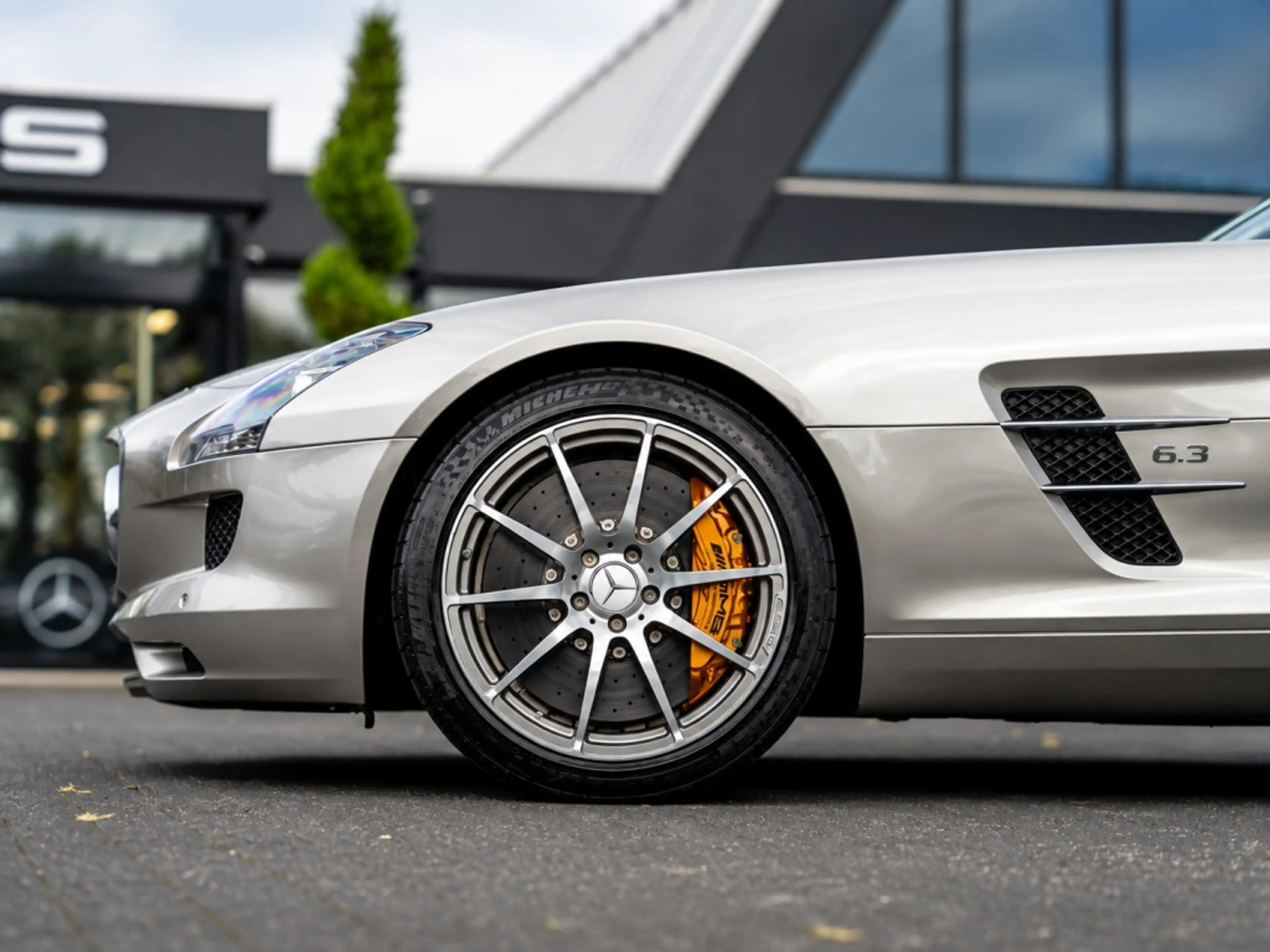 Mercedes-Benz SLS AMG Coupe | Keramische remmen | B&O | Alubeam Silv — photo 12