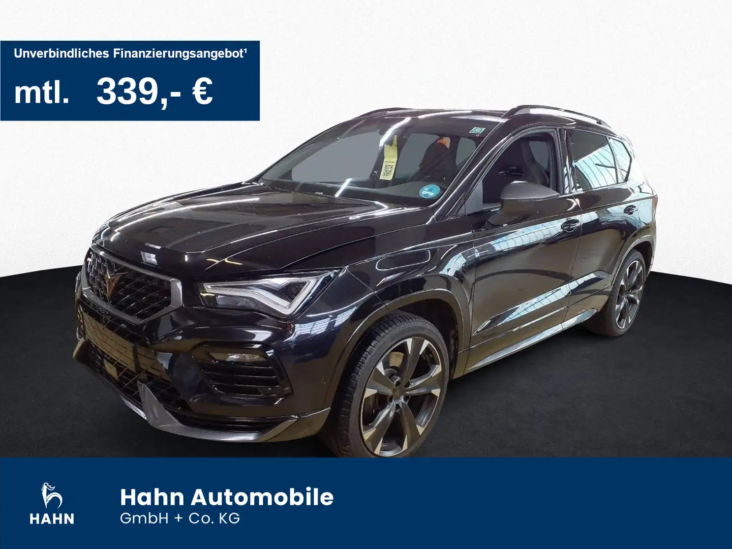 CUPRA Ateca VZ 2.0TSI DSG 4Drive 360° AHK LED Pano Nav Schwarz - 1