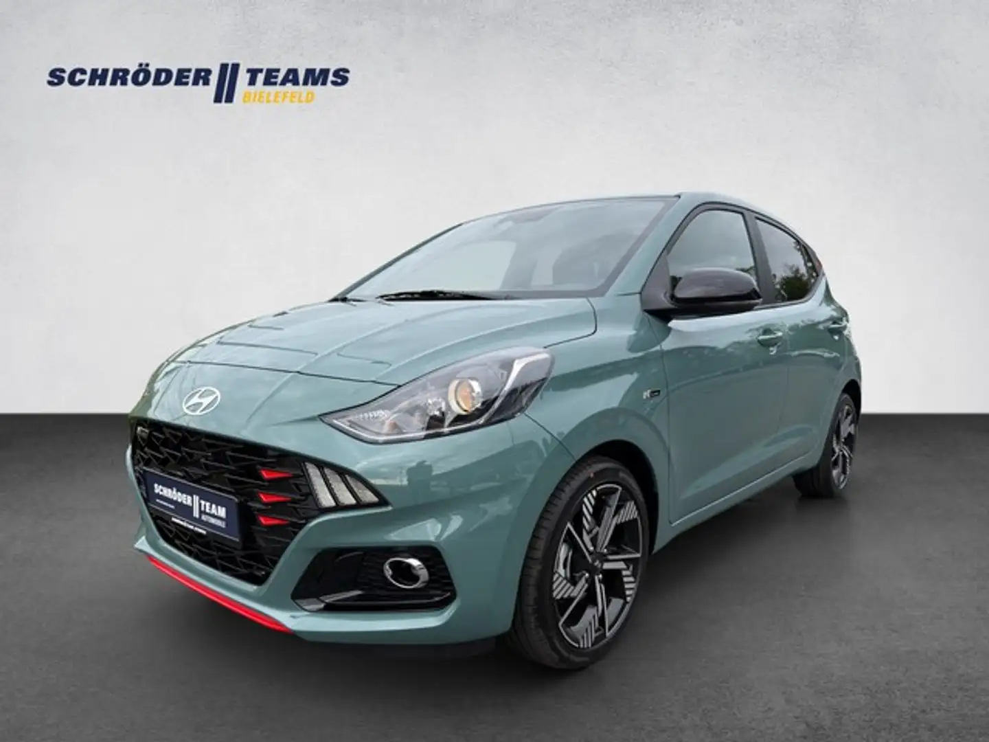 Hyundai i10 1.0 T-GDi N Line Grün - 1