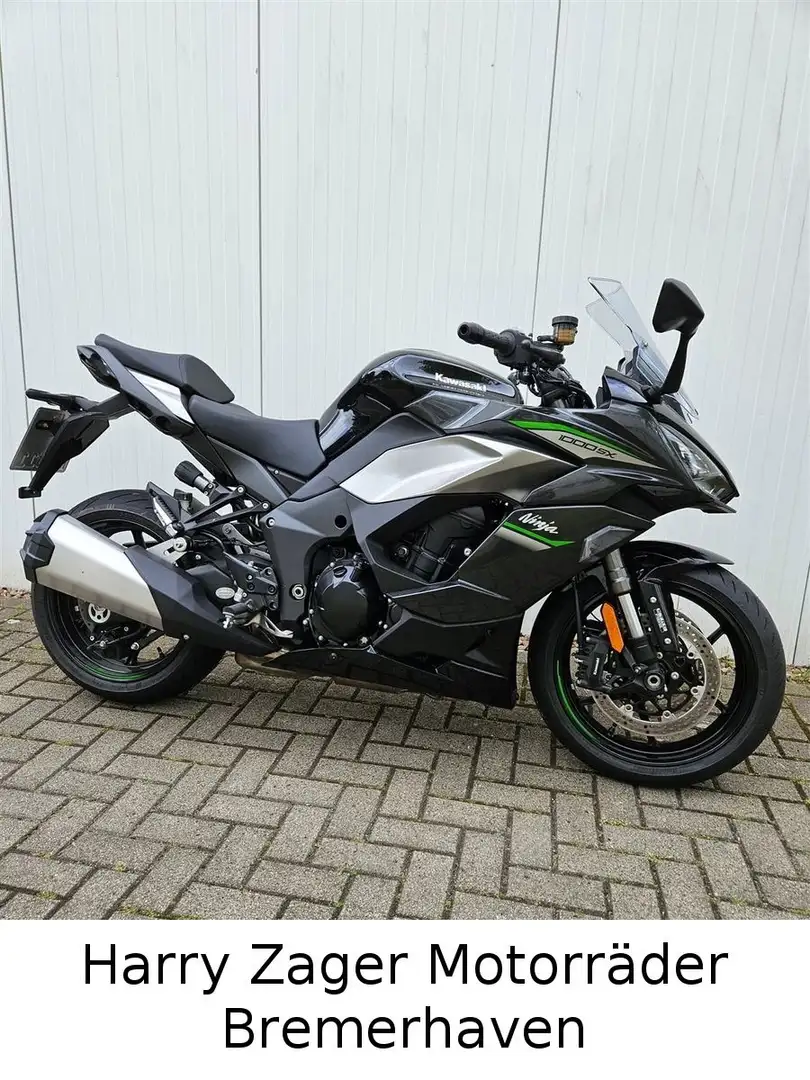Kawasaki Ninja 1000SX Topzustand! Negru - 2