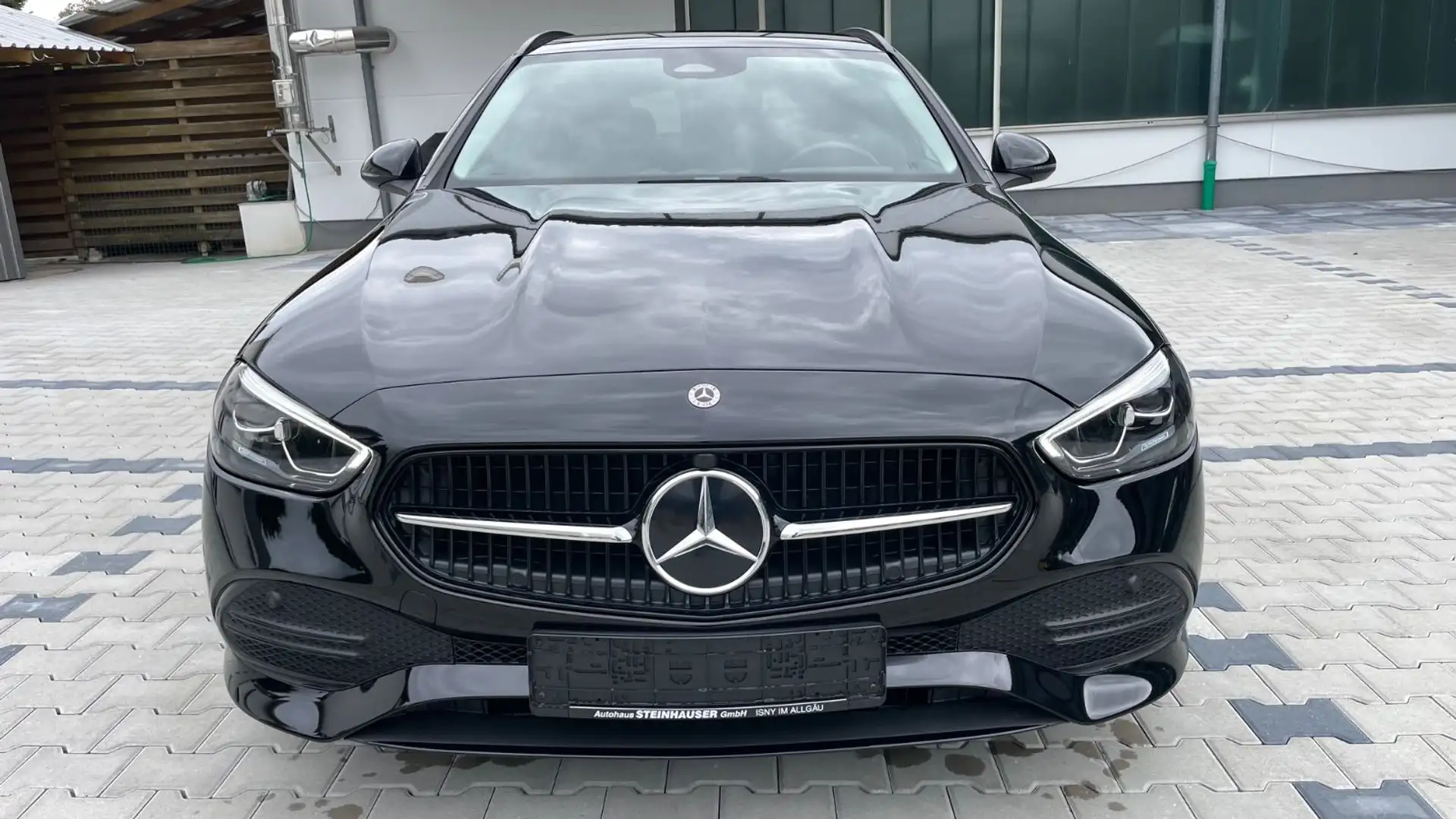Mercedes-Benz C 220 C220d*T*9-G*Aut*AHK* Mild-Hyb*LED*Kam*NAVI*SpurA Schwarz - 2