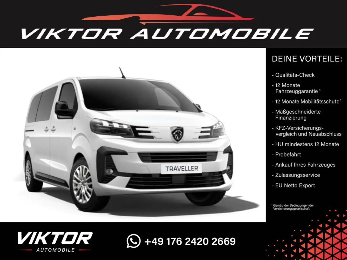 Peugeot Traveller L2 2.0 BlueHDi 180 EAT8 "ACTIVE" BESTELLAKTION Blanco - 1
