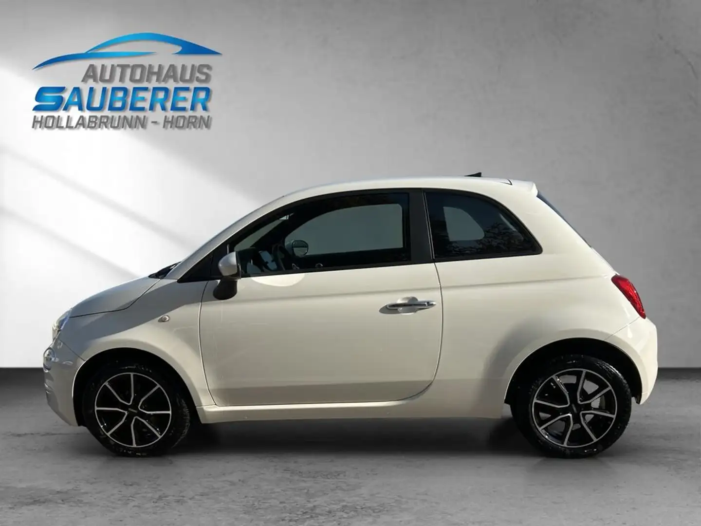 Fiat 500 1,0 Hybrid *Lounge* I NAVI I Weiß - 2