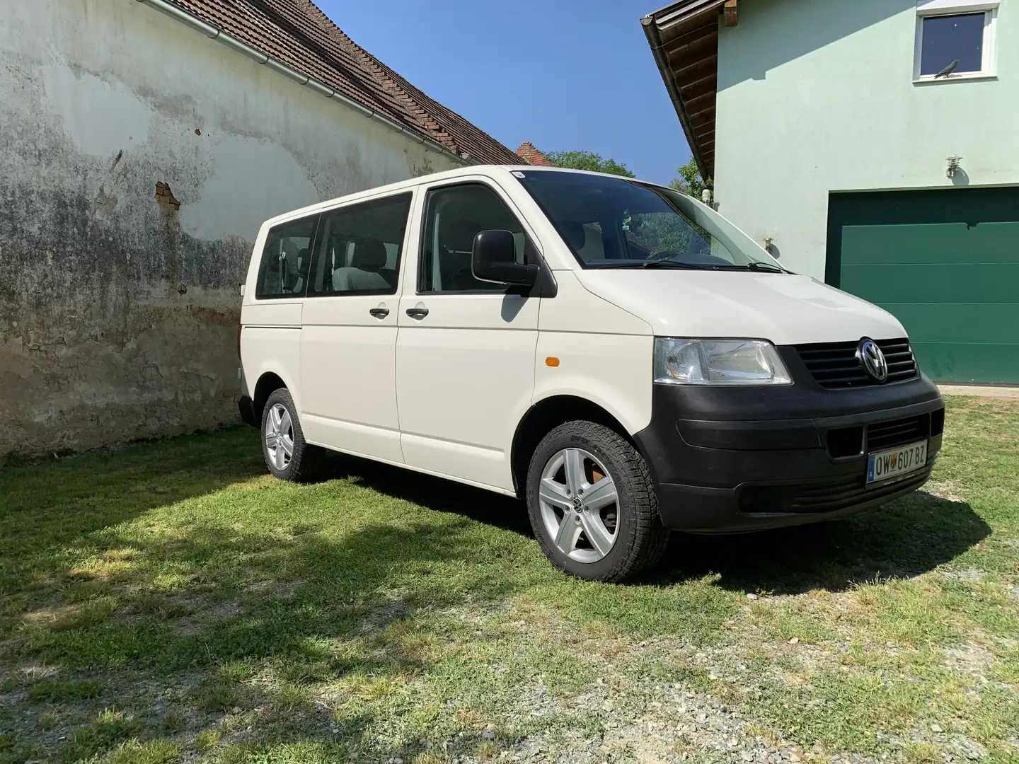 Volkswagen T5 Transporter Weiß - 2
