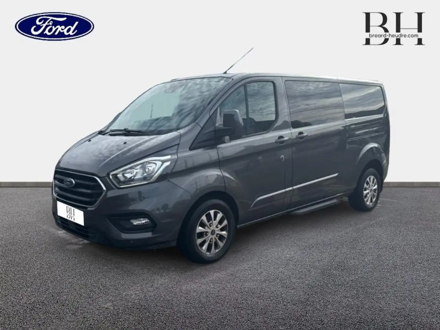 Ford Transit Custom 340 L2H1 2.0 EcoBlue 170 S\u0026S Cabine Approfond Gris - 1