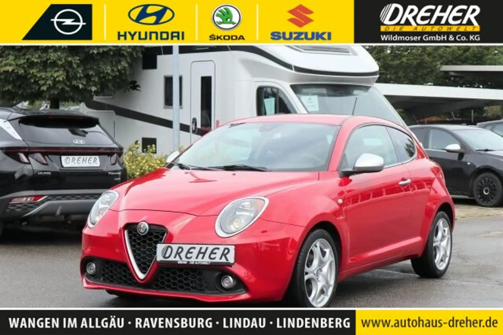 Alfa Romeo MiTo MiTo TwinAir Super ! / NAVI ! PDC / NEUZUGANG ! Rot - 1