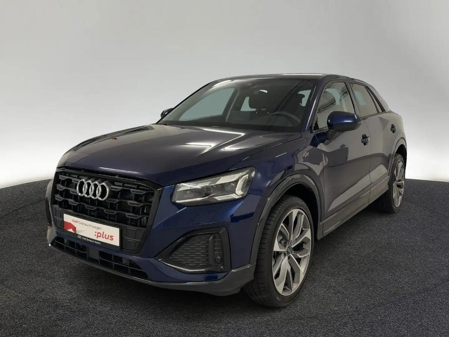 Audi Q2 Advanced 35 TFSI S tr. AHK MATRIX NAVI VIRTUA Blau - 2