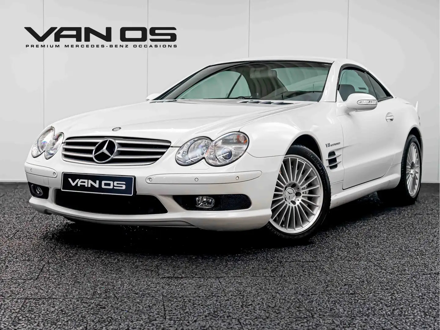 Mercedes-Benz SL 55 AMG SL Wit - 1