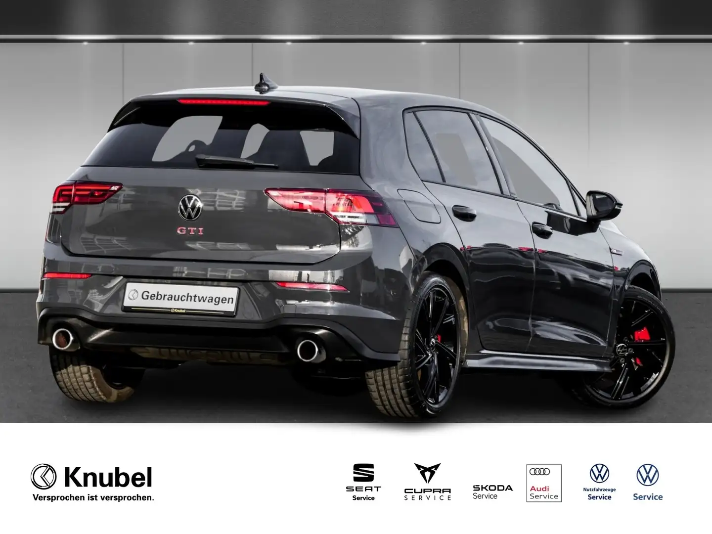 Volkswagen Golf VIII GTI DSG Black Style LED+ Navi TravelAss. 18" Grau - 2