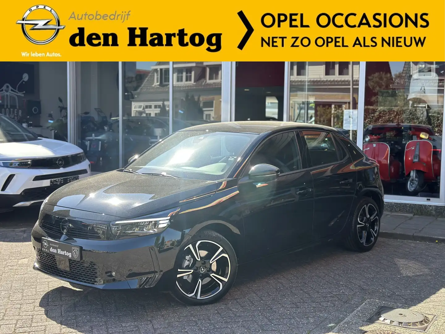 Opel Corsa 1.2 Turbo Hybrid GS Camera/Stoel en stuurverwarmin Negro - 1