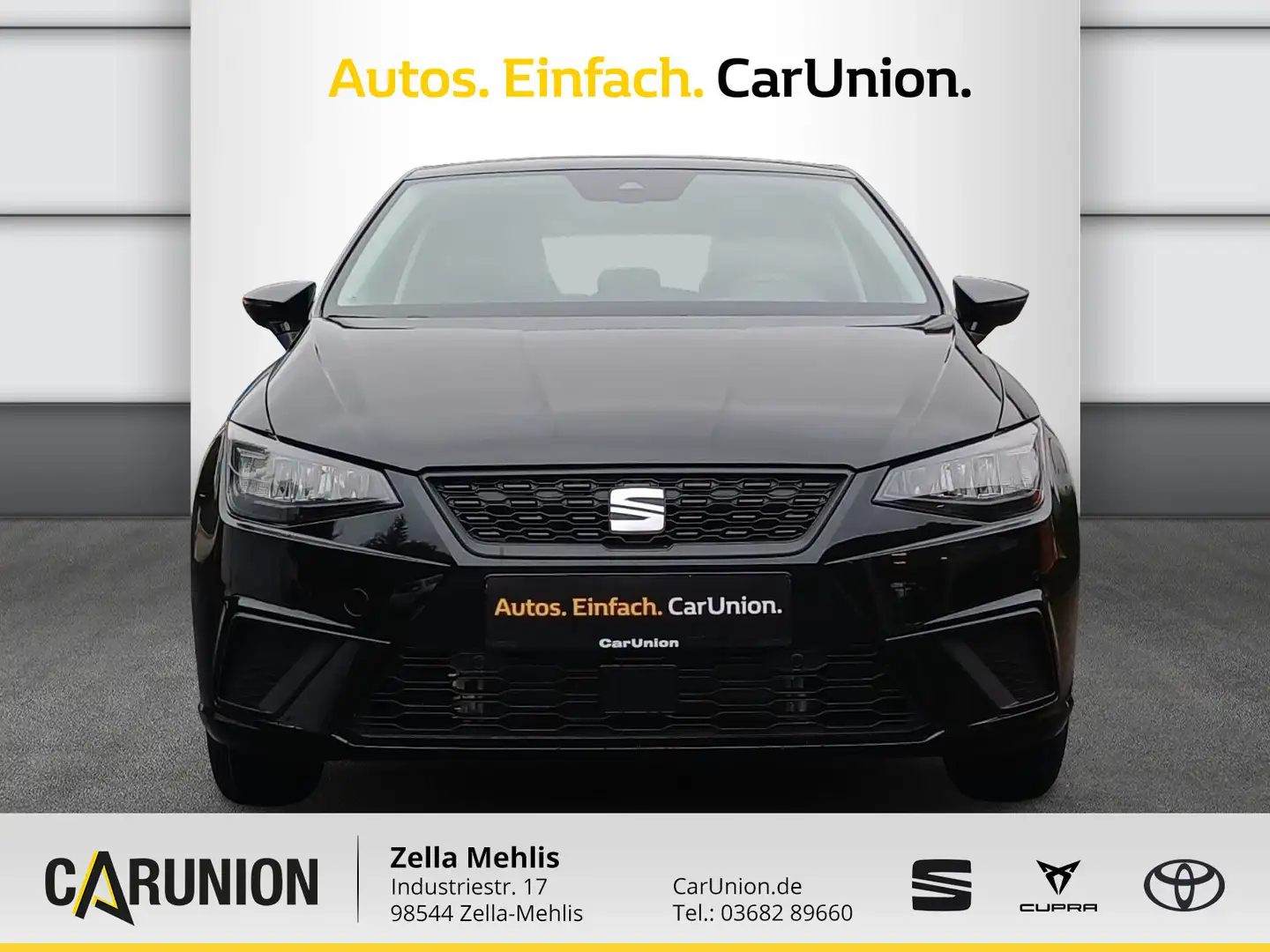 SEAT Ibiza Road Edition 1.0 TSI DSG *KLIMA*KAMERA* Schwarz - 2