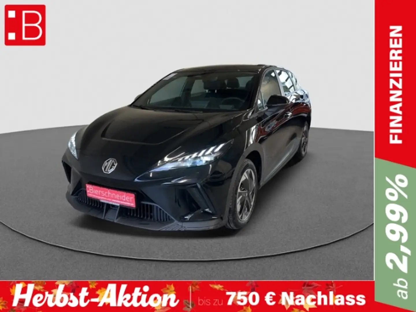 MG MG4 4 Standard AKTION Finanzierung ab 89 mtl. - Tages Schwarz - 1