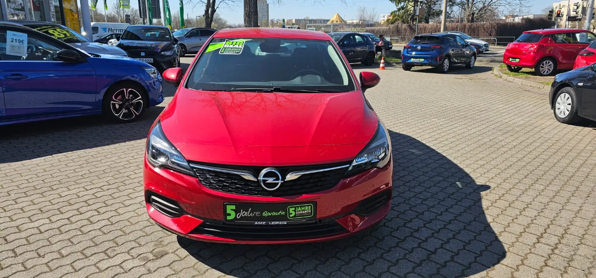 Opel Astra K 1.2 Turbo Edition *HU/AU neu* Rood - 2