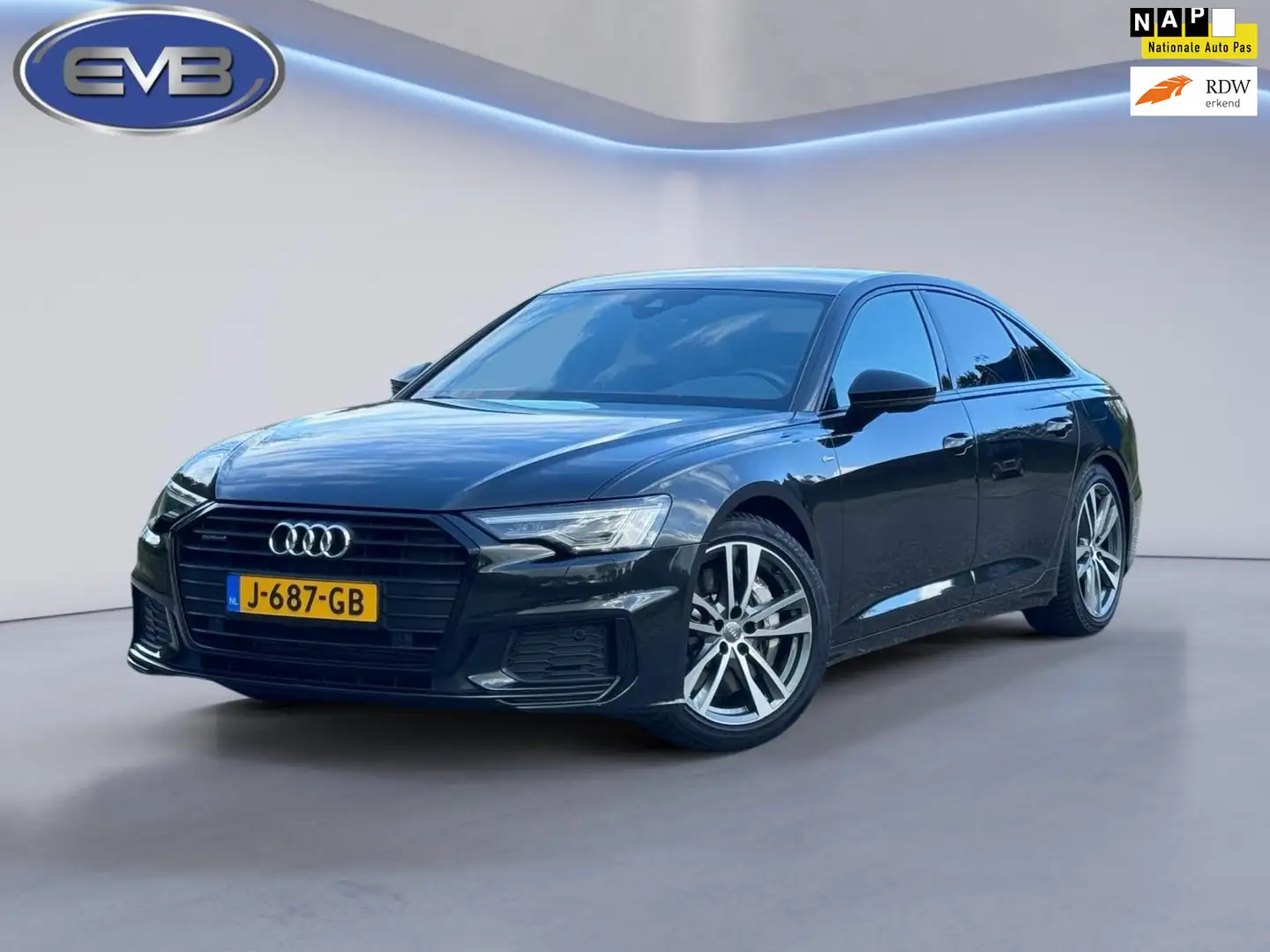 Audi A6 Limousine 50 TFSI e quattro 252 pk S edition S-LIN Gris - 1