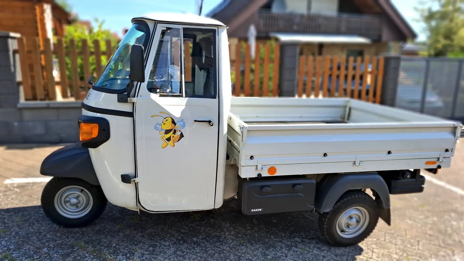 Piaggio Ape APE 400 Classic Diesel Blanc - 2