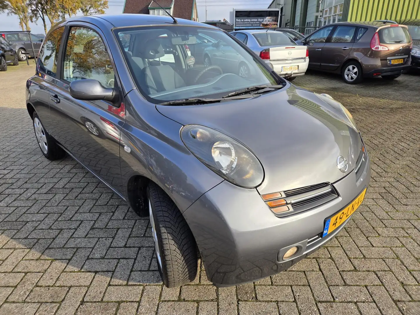 Nissan Micra 1.2 Visia 2003. Elektrische Ramen/CV op afstand/Mi Grau - 2