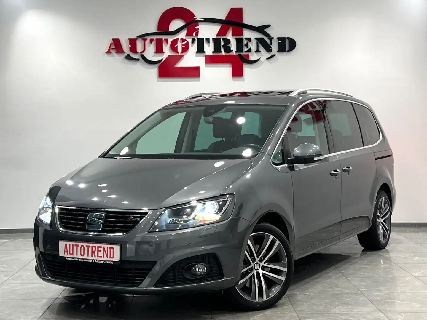 SEAT Alhambra FR-Line DSG 7-SITZER PANO+KAMERA+AHK Grau - 1