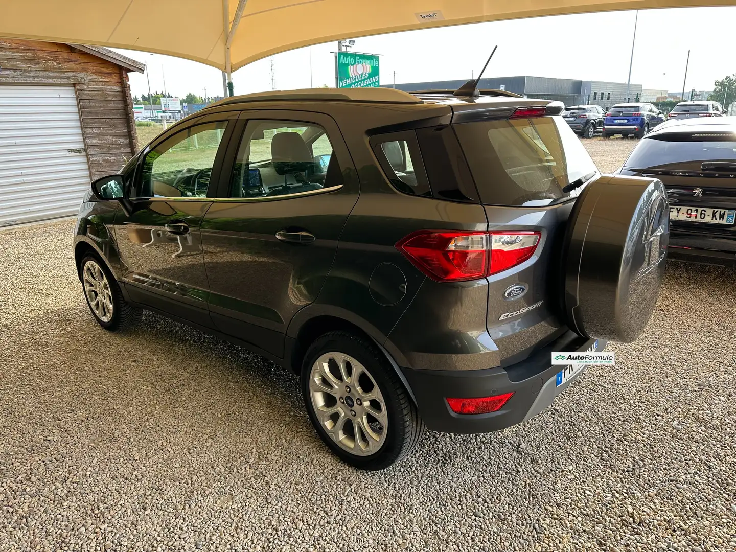 Ford EcoSport 1.5 EcoBlue 95ch Titanium + pack confort nav 2020 Gris - 2