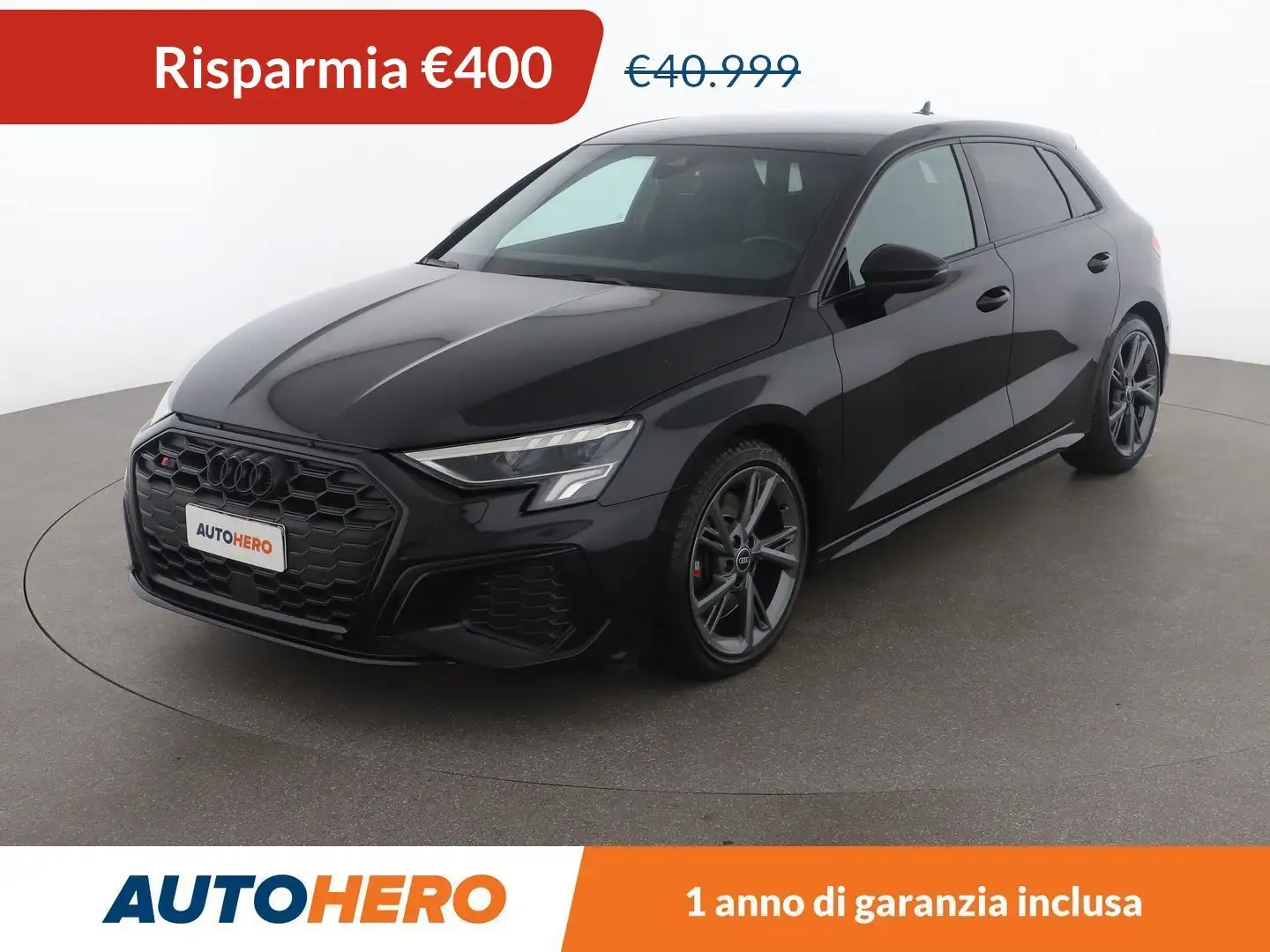 Audi S3 2.0 TFSI 310 CV S tronic quattro Noir - 1
