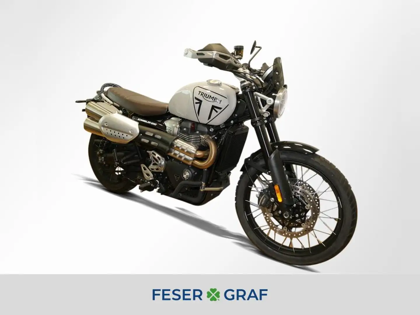 Triumph Scrambler "1200" X, Junge Gebrauchte Gris - 1