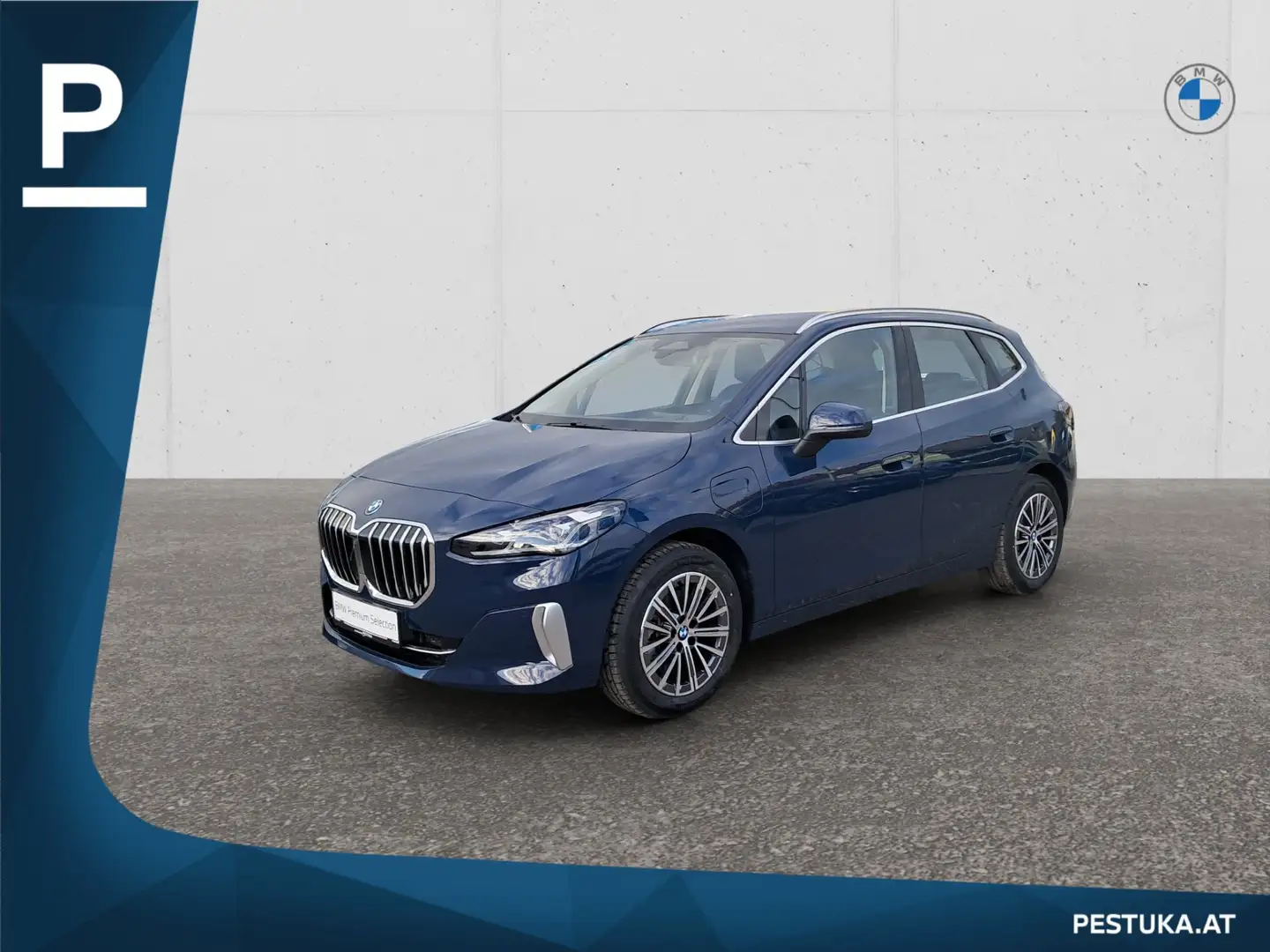 BMW 225 e xDrive Blau - 1