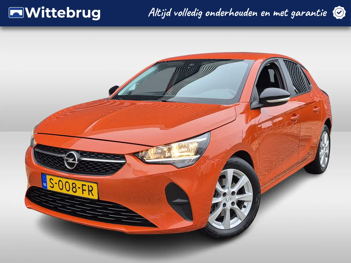 Opel Corsa 1.2 Edition 100 PK | Camera | Lichtmetalen Velgen Oranje - 1