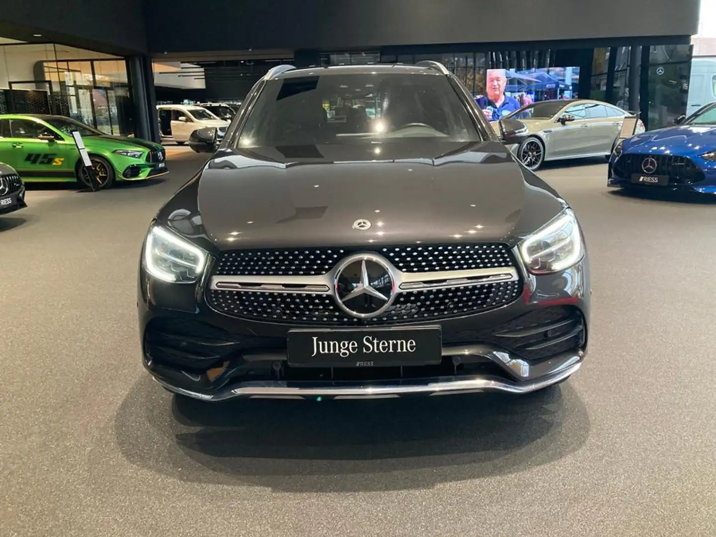 Mercedes-Benz GLC 300 d 4M AMG Keyless-Go Sound-System Leder Grigio - 2