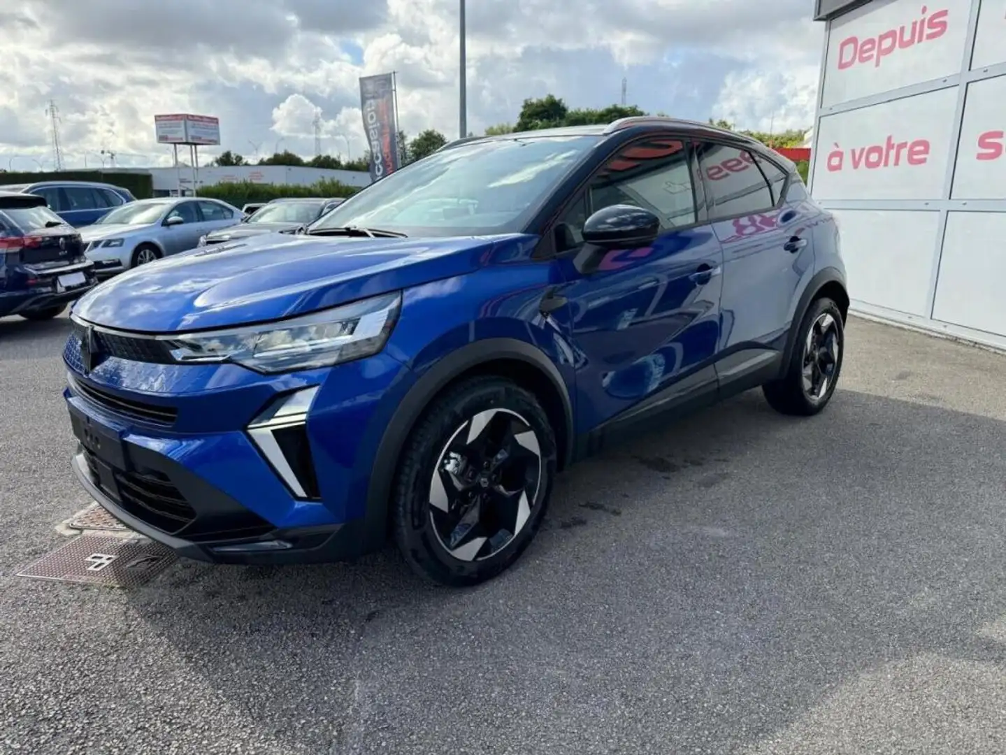 Renault Captur Techno 1.0 Tce 100cv GPL + Rails de toit + NEUF 0K Blue - 2