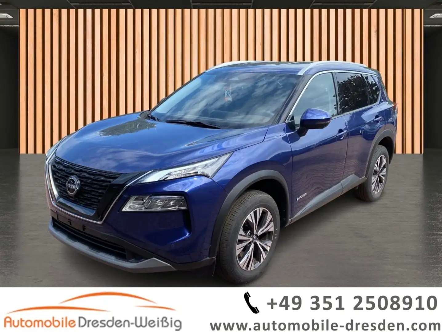 Nissan X-Trail 1.5 e-Power e-4orce N-Connecta*HeadUp* Blau - 1