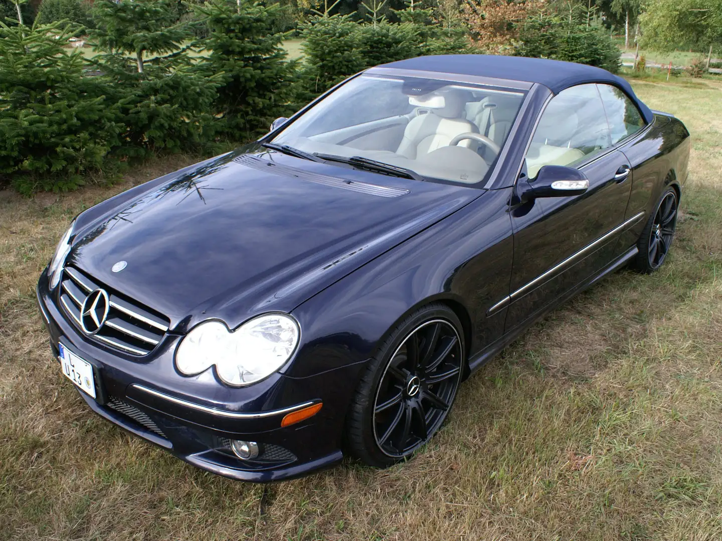 Mercedes-Benz CLK 500 CLK Cabrio 500 7G-TRONIC Avantgarde Sport Edition Mavi - 2