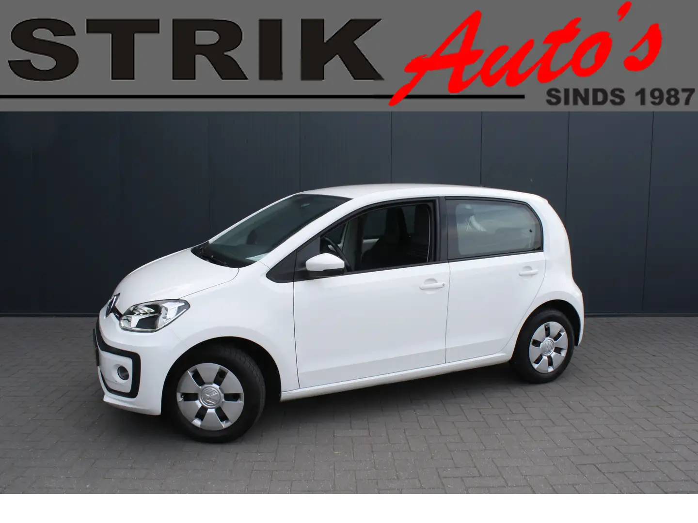 Volkswagen up! 1.0 BMT high up! AUTOMAAT - AIRCO - 5-DEURS Blanc - 1