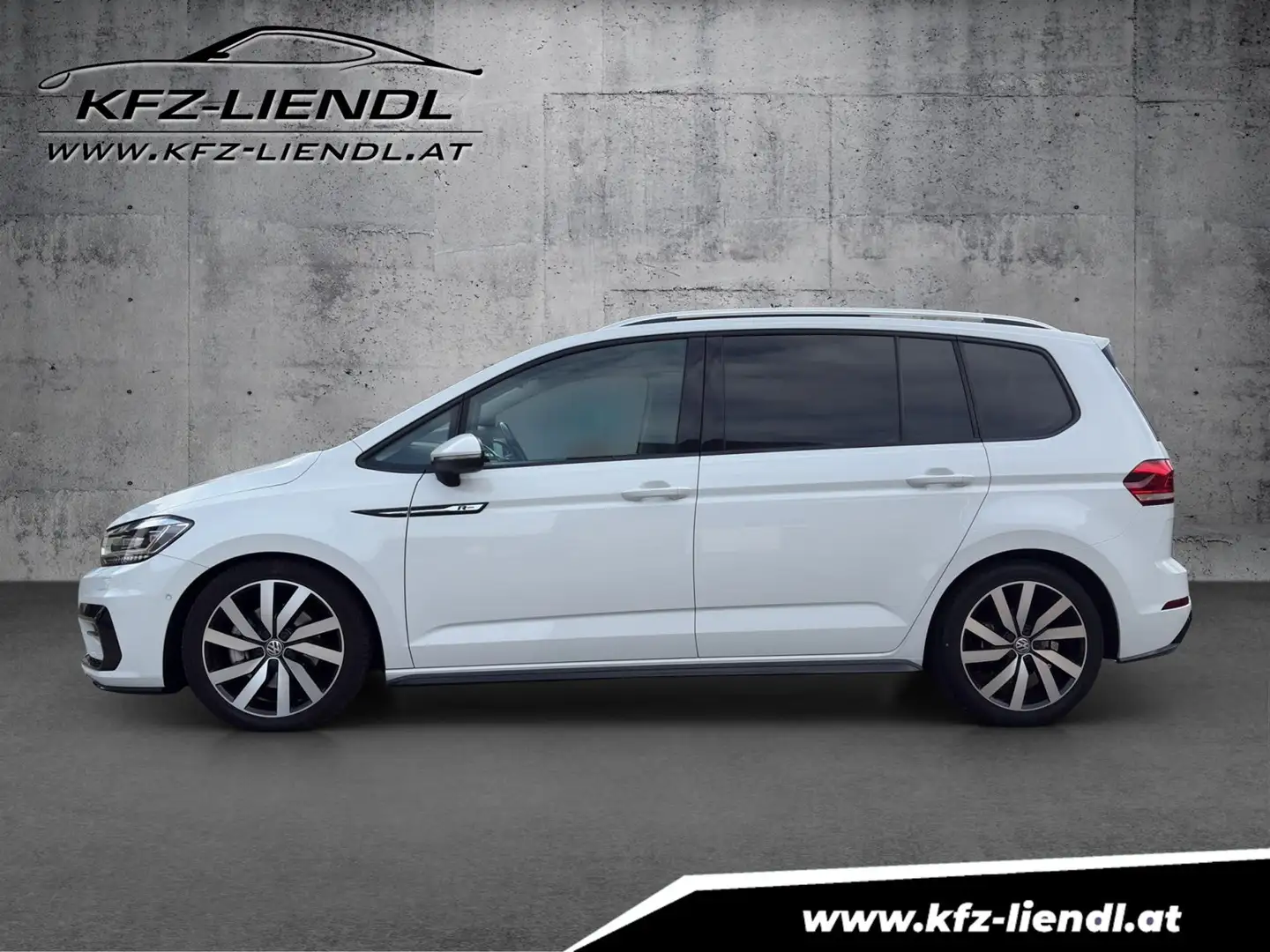 Volkswagen Touran 1.6 TDI BMT R-line Weiß - 2
