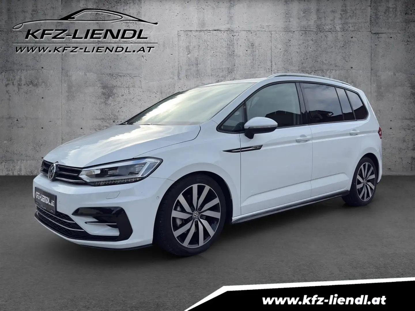Volkswagen Touran 1.6 TDI BMT R-line Blanc - 1