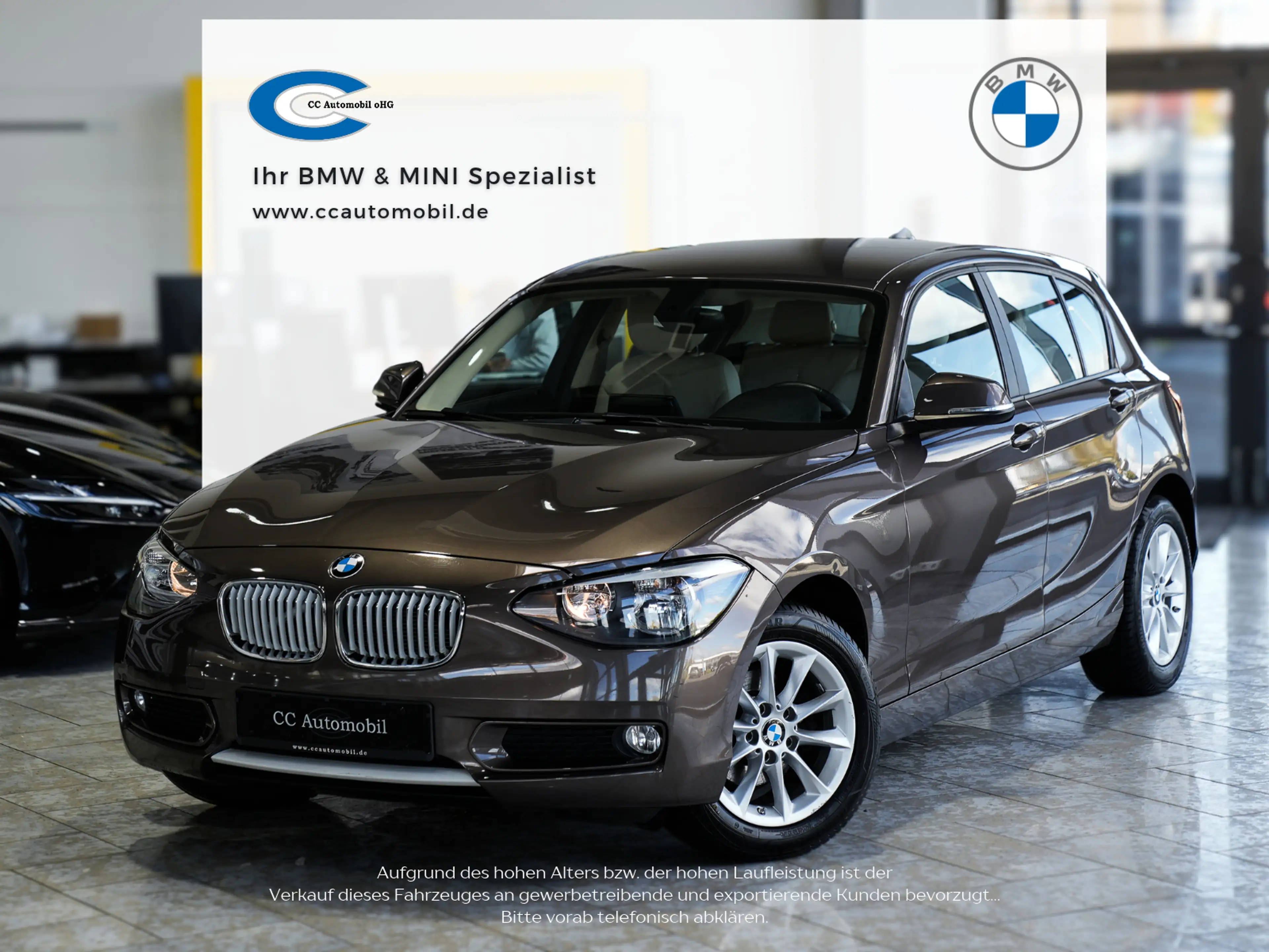 BMW 116 116i Leder NAVI